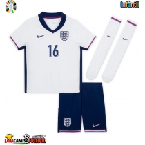 Camisa de Futebol Inglaterra Conor Gallagher #16 Equipamento Principal Infantil Europeu 2024 Manga Curta (+ Calças curtas)